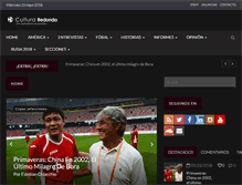 Tablet Screenshot of culturaredonda.com.ar